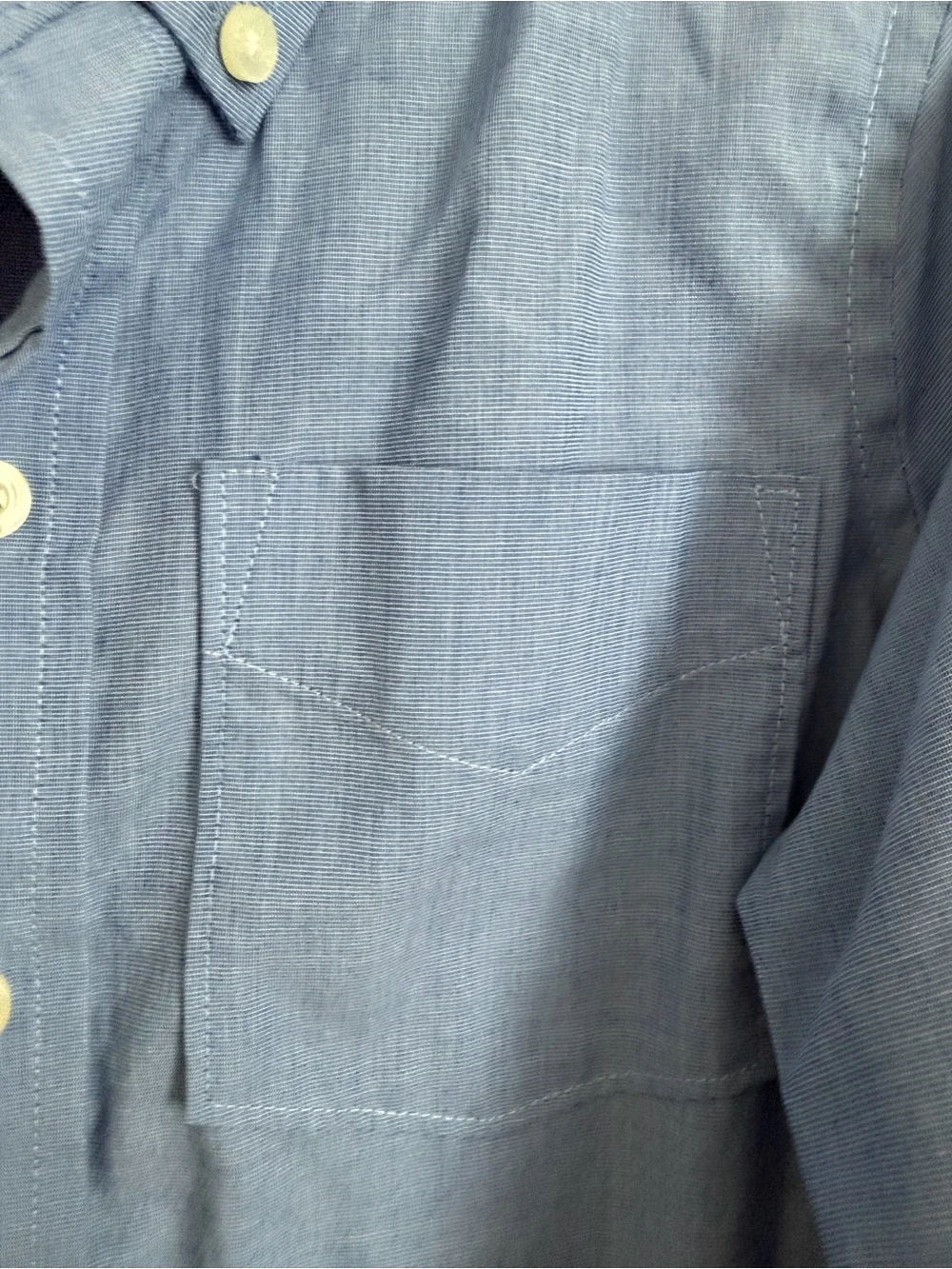 GAP Boys Light Blue Button-Down Shirt
